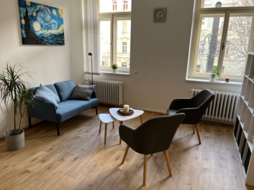 Terapeutická ordinace - klidné prostředí pro konzultace